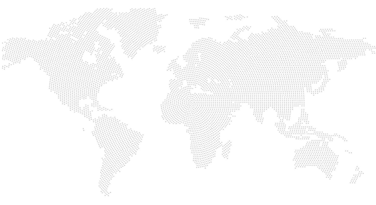 Dotted world map